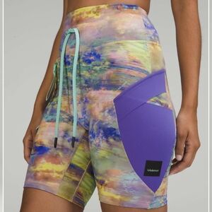 Lululemon Cargo Super-High-Rise Hiking Short 8" In Altered Nature Multi